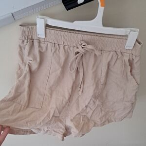 SHEIN Women's Beige Lounge Shorts